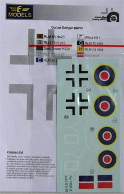 LF Model C4856 Decals Captured Fw 190A Part IV. (TAM) 1/48