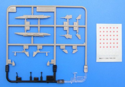 Trumpeter 06217 Самолет Як-141 (6шт) 1/350