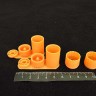Metallic Details MDR48268 McDonnell F-4 Phantom II [F-4E/F-4J/F-4F/F-4G/F-4S] Jet nozzles (designed to be used with Hasegawa and Italeri) kits (3d-printed) 1/48