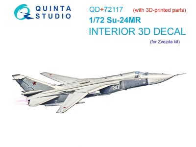 Quinta Studio QD+72117 Су-24МР (Звезда) 1/72
