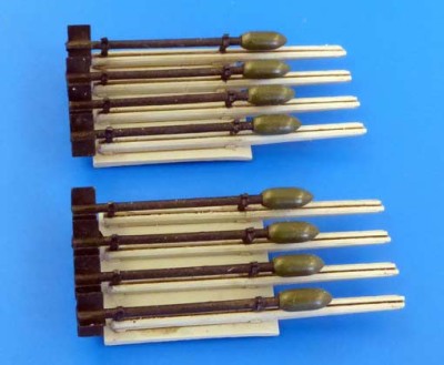 Plus model AL7016 1/72 British missile - Hurricane (resin set)