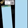 HGW 472001 Rivets (diameter 0,31 mm, pitch 1,43 mm) 1/72