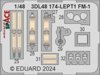 Eduard 3DL48174 FM-1 SPACE (TAM) 1/48