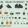 Eduard 3DL48174 FM-1 SPACE (TAM) 1/48
