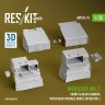 Reskit AVU35015 Merkava Mk.3 front&rear fend. w/ rear boxes 1/35