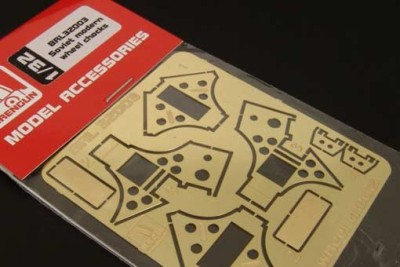 Brengun BRL32003 Soviet modern wheel chocks 1/32