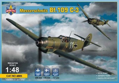 Modelsvit 4805 Messerschmitt Bf-109C-3 1/48