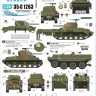 Star Decals 35-C1263 British AFVs in Holland 1944-45 # 1.Walcheren Landings. Sherman Mk.V 'Crab' flail tank, Sherman Mk.V, Terrapin Mk.I, DUKW 1/35