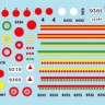 Star Decals 35-C1373 Turkey in WW2 T-26 B tanks and BA-6 armoured cars. Markings for turkish AFVs in 1930-40s. (Soviet) 1/35
