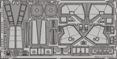 Eduard 32215 P-47N undercarriage TRU