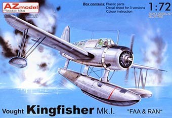 Az Model 76035 Vought Kingfisher Mk.I 'FAA&amp;RAN' (3x camo) 1/72