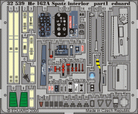 Eduard 32539 He 162A Spatz interior REV