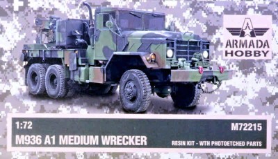Armada Hobby M72215 M936 A1 Medium Wrecker (resin kit w/ PE) 1/72