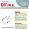 Peewit P75013 Paper paint mask Spitfire Mk.Vc (AIRFIX) 1/72