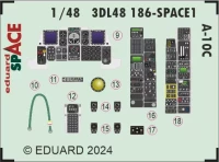 Eduard 3DL48186 BRASSIN A-10C SPACE (G.W.H.) 1/48