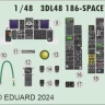 Eduard 3DL48186 BRASSIN A-10C SPACE (G.W.H.) 1/48