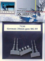 Aires 7134 German 20mm guns MG FF 1/72