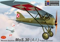 Kovozavody Prostejov 72456 Morane Saul. MoS.30 (A.I) 'Polish' (3x camo) 1/72