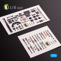 Reskit K72063 Junkers JU 88 A-4 interior 3D decals (HAS) 1/72