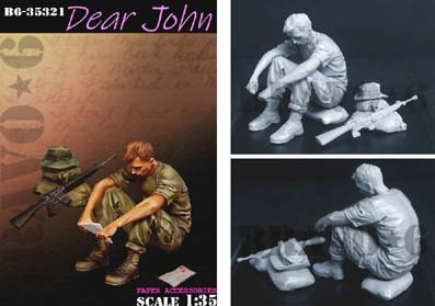 Bravo6 35321 Письмо из дома: солдат США, Вьетнам 1:35