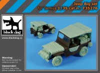 Black Dog T35276 Jeep big set (designed to be used with Tamiya kits) 1/35