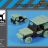 Black Dog T35276 Jeep big set (designed to be used with Tamiya kits) 1/35