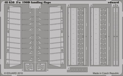 Eduard 48650 Fw 190D landing flaps EDU