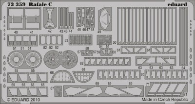 Eduard 73359 Rafale C HOBBY BOSS 1/72 (распродажа)