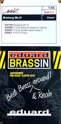 Eduard 644111 Mustang Mk.IV Lookplus (EDU) 1/48