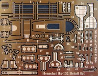 NH Detail NHA72-021 Henschel Hs-132 Detail Set 1/72
