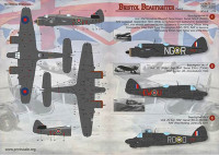 Print Scale 72-391 Bristol Beaufighter Part 2 (wet decals) 1/72