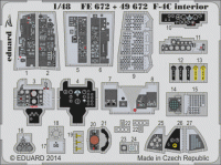 Eduard 49672 F-4C interior S.A.