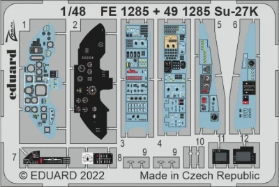 Eduard FE1285 Su-27K (MINIB.) 1/48