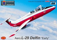 Kovozavody Prostejov 72467 Aero L-29 Delfin 'Early' (4x camo) 1/72