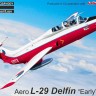 Kovozavody Prostejov 72467 Aero L-29 Delfin 'Early' (4x camo) 1/72