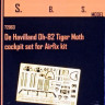Sbs Model 72063 DH-82 Tiger Moth - cockpit PE set (AIRFIX) 1/72