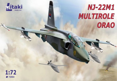Litaki Model Kit LMK72004 Soko NJ-22M1 Multirole Orao югославский истребитель-бомбардировщик 1/72