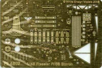 White Ensign Models PE 4802 FIESELER STORCH (for the Tamiya kit) 1/48