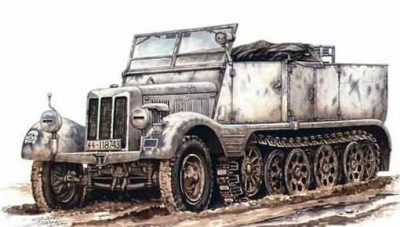 Special Armour SA72002 SdKfz 11 Leichter Zugkraftwagen 3t