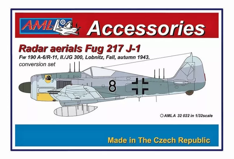 AML AMLA32022 Fw 190 A-6/R11 w/ Radar Aerials FuG 217J-1 1/32