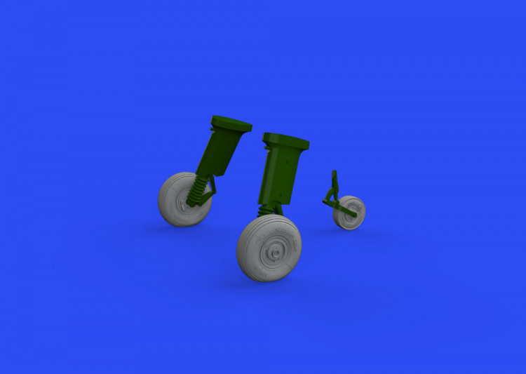 Eduard 648679 BRASSIN Z-126/226 Trener wheels (EDU) 1/48
