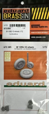 Eduard 672385 Bf 109G-10 wheels (EDU) 1/72