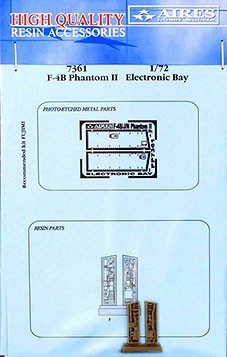 Aires 7361 F-4B Phantom II electronic bay (FUJI) 1/72