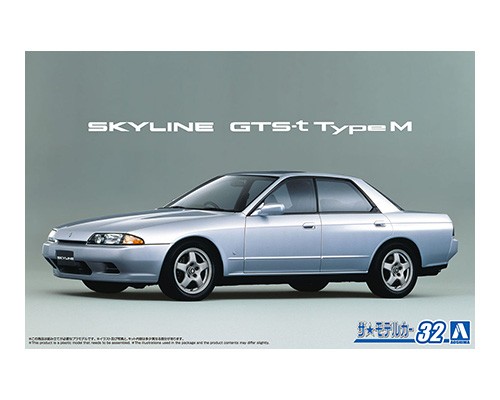 Aoshima 62104 NISSAN HCR32 Skyline GTS-t typeM '89 1/24