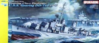 Dragon 1029 1/350 U.S.S. Gearing DD-710 1945