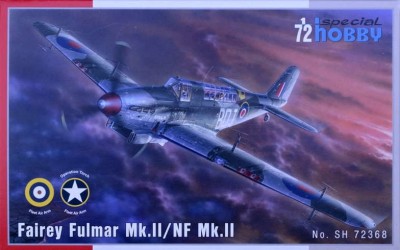 Special hobby SH72368 1/72 Fairey Fulmar Mk.II/NF Mk.II (4x camo)