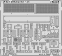 Eduard 36523 SET Sd.Kfz.234/2 (MINA) 1/35