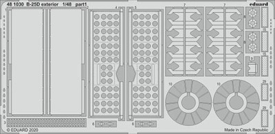 Eduard 481030 SET B-25D exterior (REV)