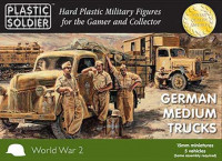 Plastic Soldier WW2V15026 15mm German medium Truck