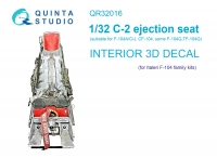 Quinta studio QR32016 Кресло C-2 для семейста F-104 (Italeri) 1/32